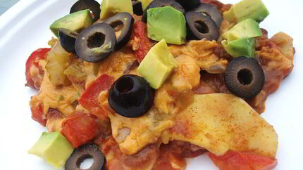 Вегетарианская картофельная запеканка