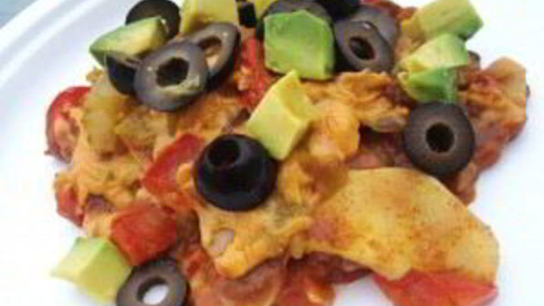 вегетарианская картофельная запеканка