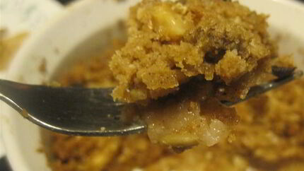 Яблочная овсяная запеканка Крисп с медом