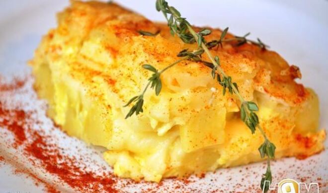 Запеканка 4 сыра с картофелем