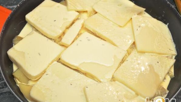 запеканка 4 сыра с картофелем