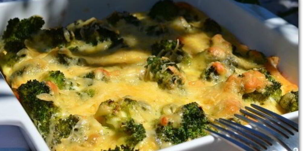 Рецепт запеканки из брокколи в духовке