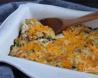 Запеканка из брокколи