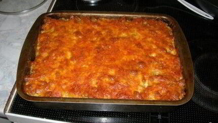 Запеканка из фарша в духовке