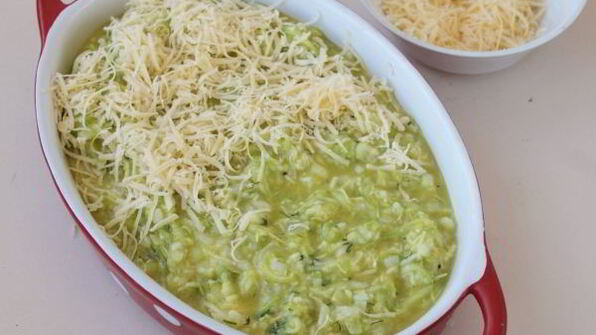 запеканка из кабачков с рисом