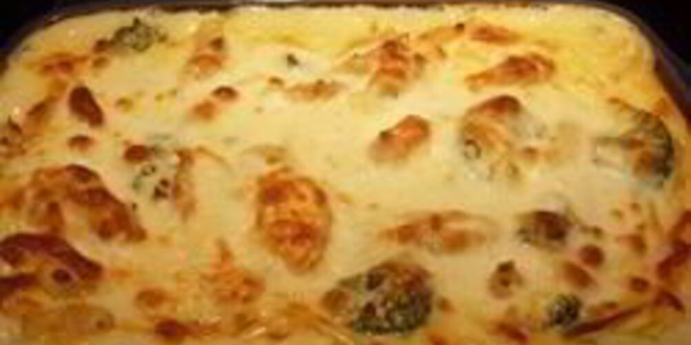 Рецепт запеканки из макарон с брокколи