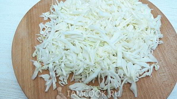 запеканка из молодой капусты с яйцами