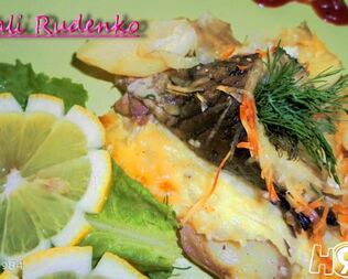 Запеканка из речной рыбы