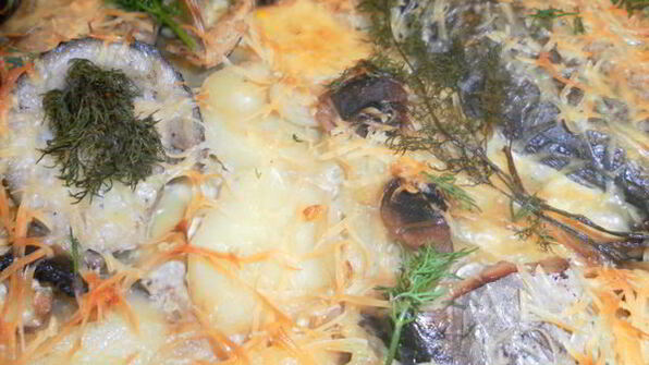 запеканка из речной рыбы