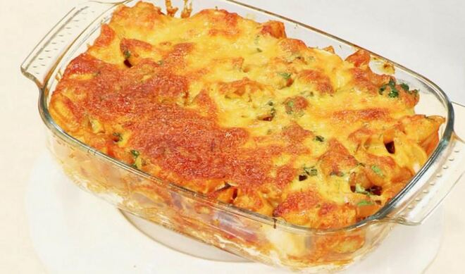 Запеканка из трески