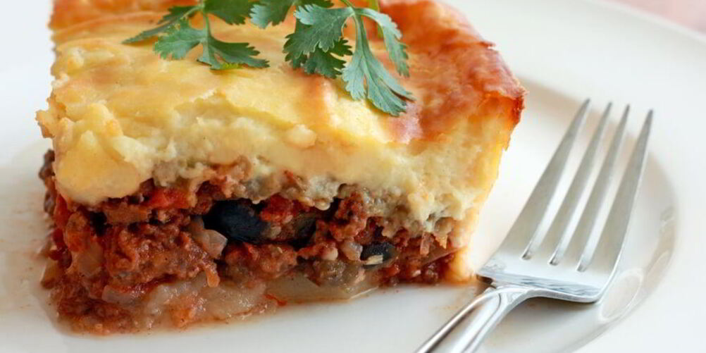 Рецепт запеканки картофельной с баклажанами