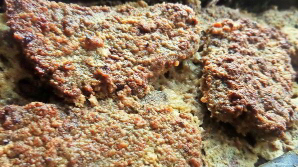 запеканка-перевертыш из печени и овощей