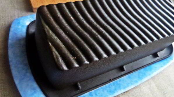 запеканка-перевертыш из печени и овощей