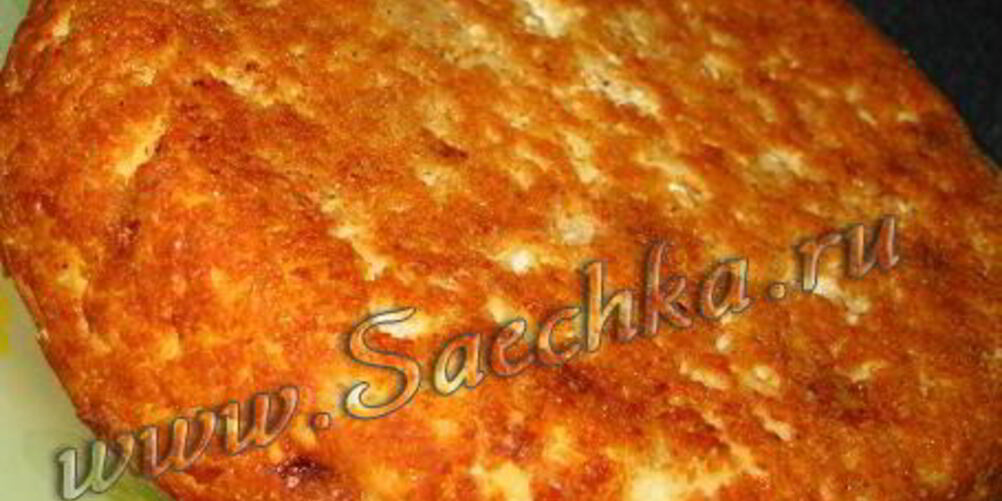 Рецепт запеканки с изюмом