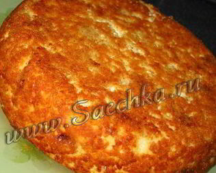 Запеканка с изюмом