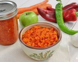 Аджика из помидорчиков на зиму