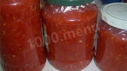 Аджика из помидоров и болгарского перца