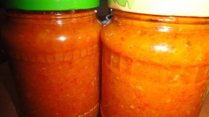 Аджика к макаронам