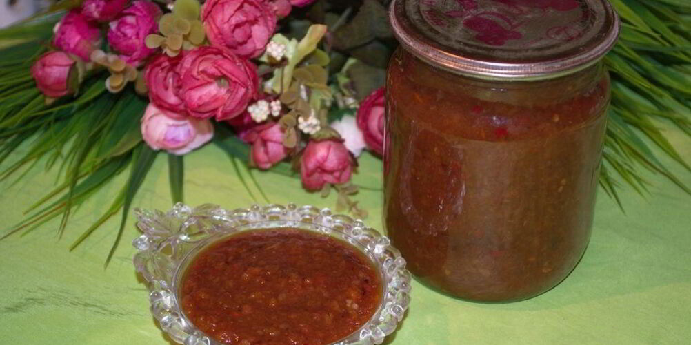 Рецепт аджики на закатку