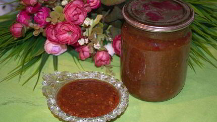 Аджика на закатку