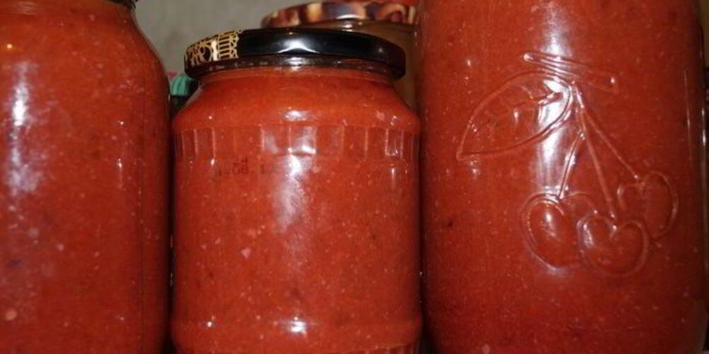 Рецепт аджики сливушка