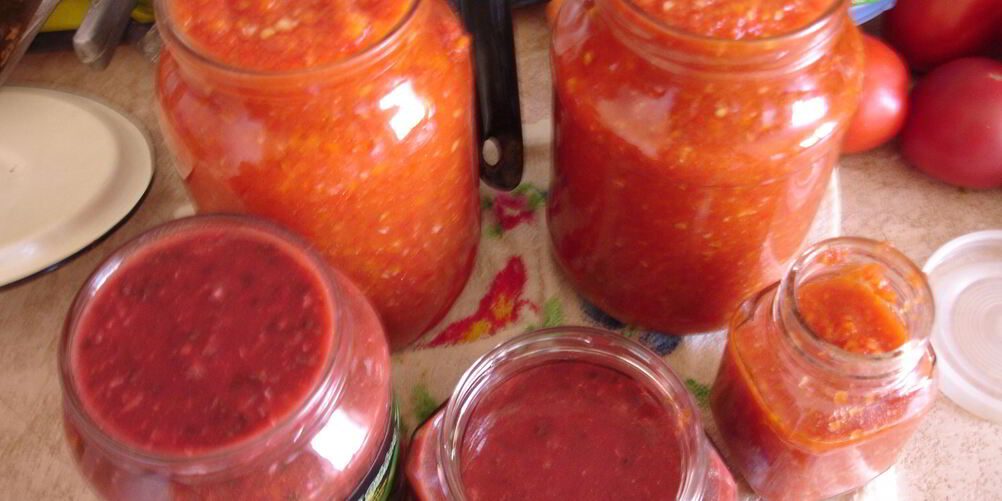 Рецепт домашней аджики