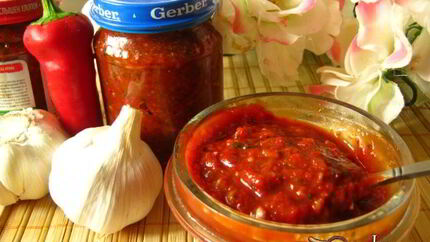 Кавказская красная аджика