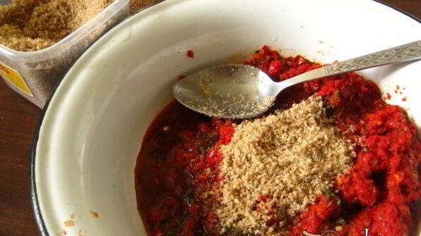 кавказская красная аджика