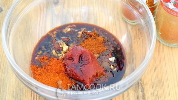 куриная грудка в аджике