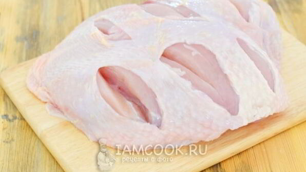 куриная грудка в аджике