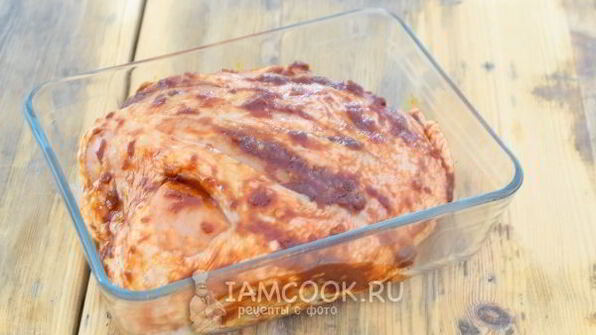 куриная грудка в аджике