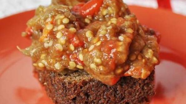 баклажанная икра на зиму