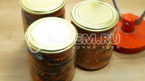 баклажаны огонек на зиму