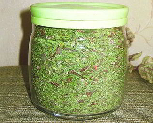 Ботва свеклы на зиму