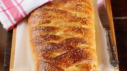 Датская коса с джемом