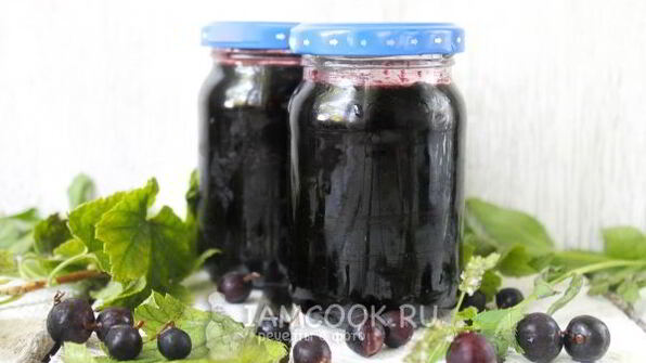 джем из черной смородины на зиму