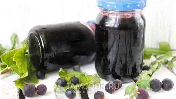 джем из черной смородины на зиму