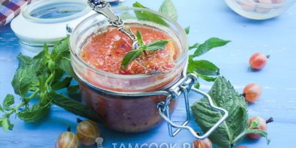 Рецепт джема из крыжовника, лимона и мелиссы