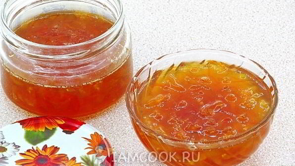 джем из лимона, апельсина и цуккини