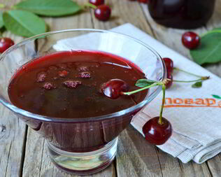 Джем из вишни без косточек на зиму