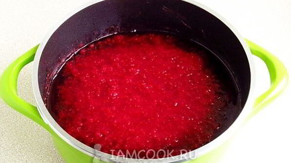 джем из вишни и красной смородины