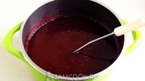 джем из вишни и красной смородины