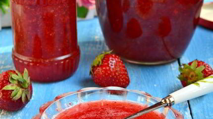 Клубничный джем без варки на зиму