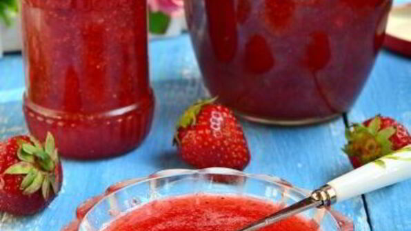 клубничный джем без варки на зиму