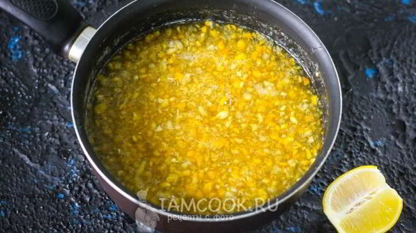 лимонный джем