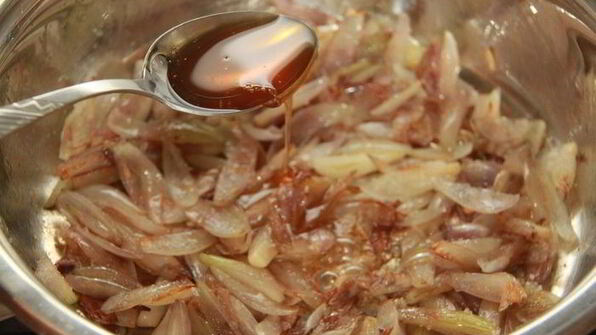 луковый джем с шоколадом