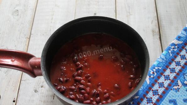 фасоль в томате на зиму