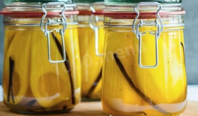 Груши с ванилью на зиму