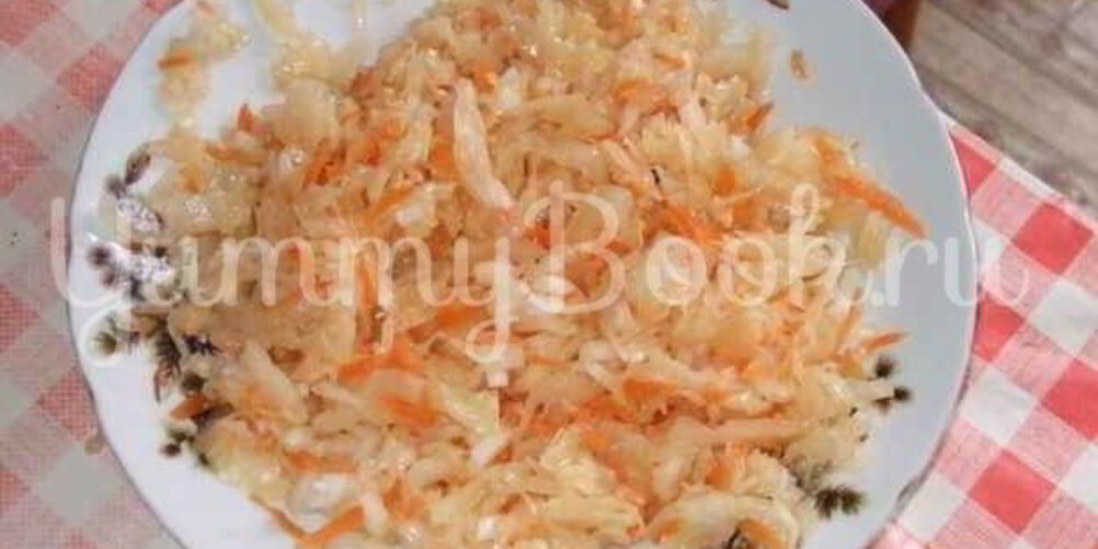 Рецепт капусты квашеной