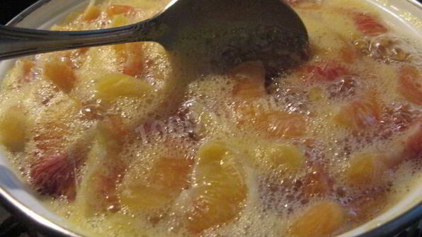 апельсиновый компот из апельсинов